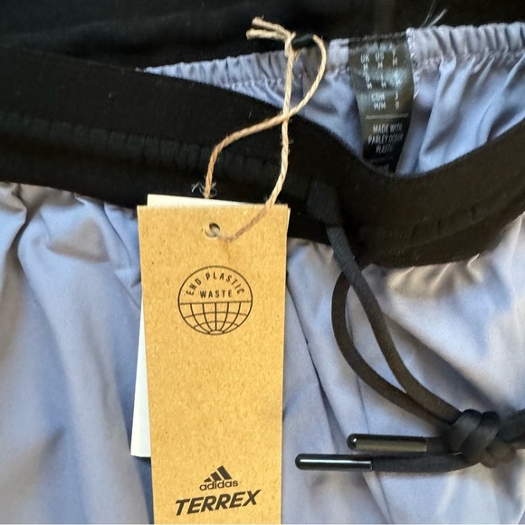 adidas Terrex LiteFlex Jogging Silver Violet Lightweight Pants Size Medium - Picture 5 of 12